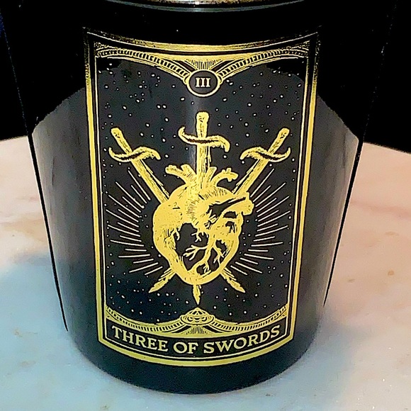 DW HOME CANDLE BLOOD ORANGE 96 COLLECTION THREE OF SWORDS 11.4OZ 1 WICK - Picture 3 of 4